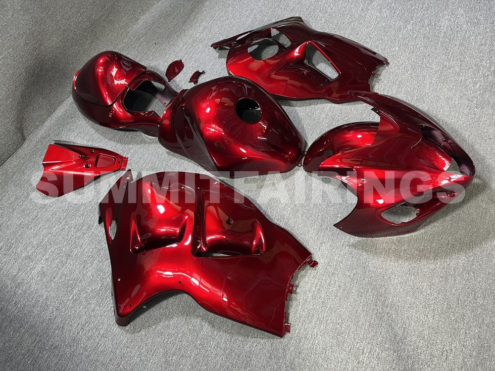 Fairings For Suzuki - GSXR1300 Hayabusa 1996-2007 Transparent red