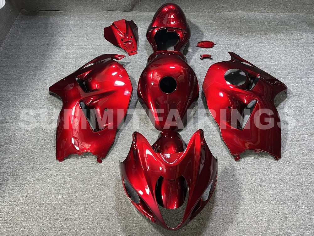Fairings For Suzuki - GSXR1300 Hayabusa 1996-2007 Transparent red