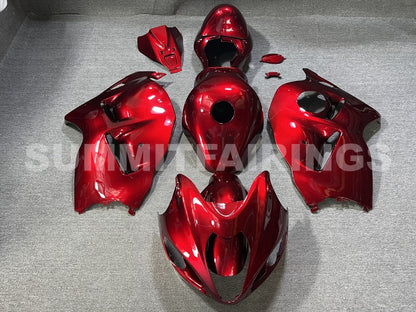 Fairings For Suzuki - GSXR1300 Hayabusa 1996-2007 Transparent red