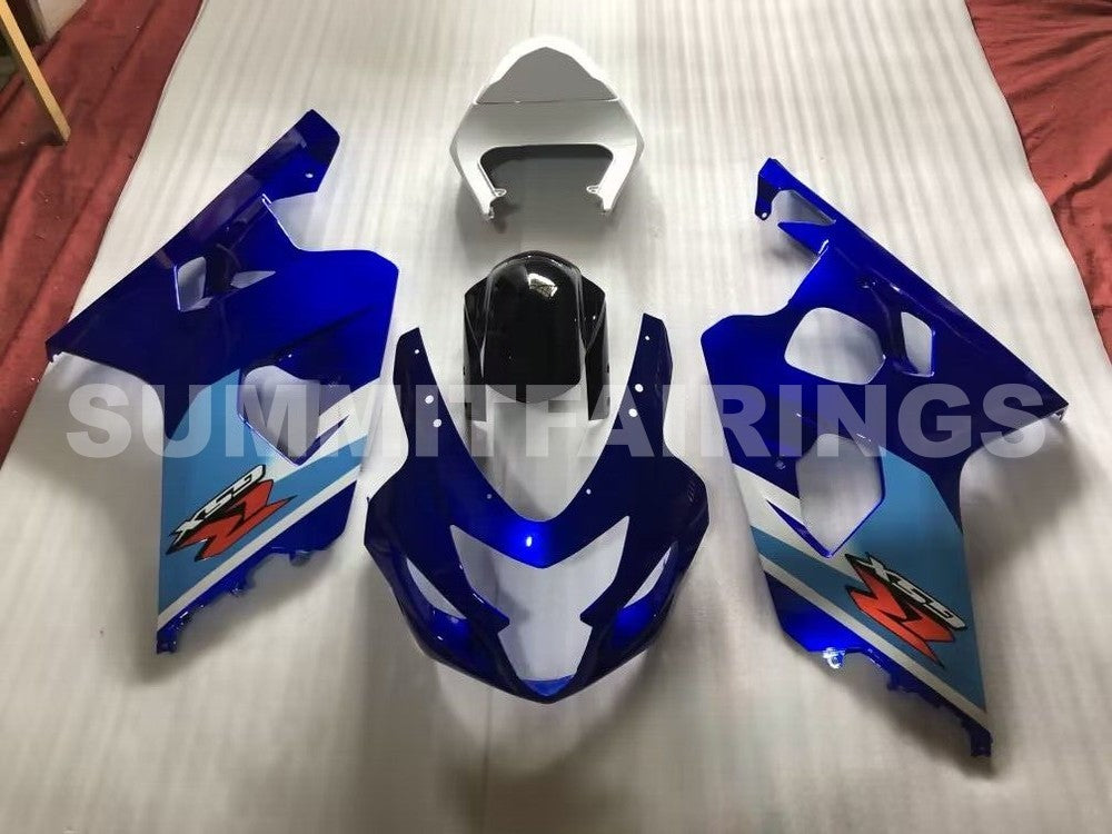 Fairings For Suzuki - GSXR600-750 K4 04-05 Blue White black