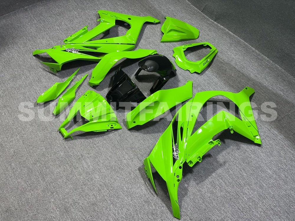 Fairings For Plastics Kawasaki ZX10R Ninja Green (2011-2015)