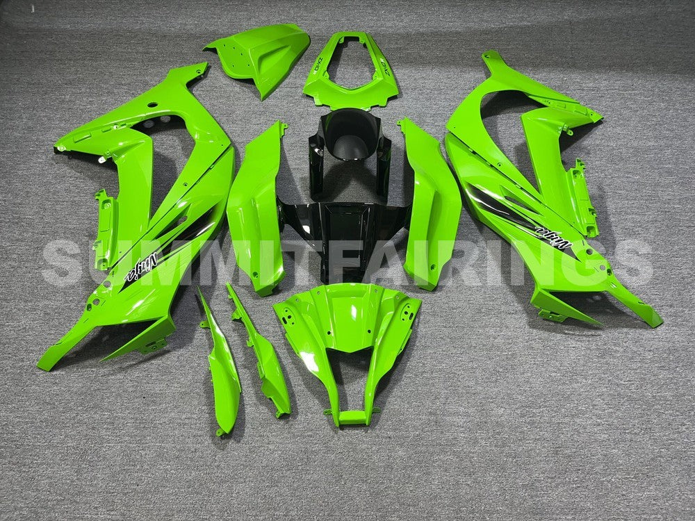 Fairings For Plastics Kawasaki ZX10R Ninja Green (2011-2015)