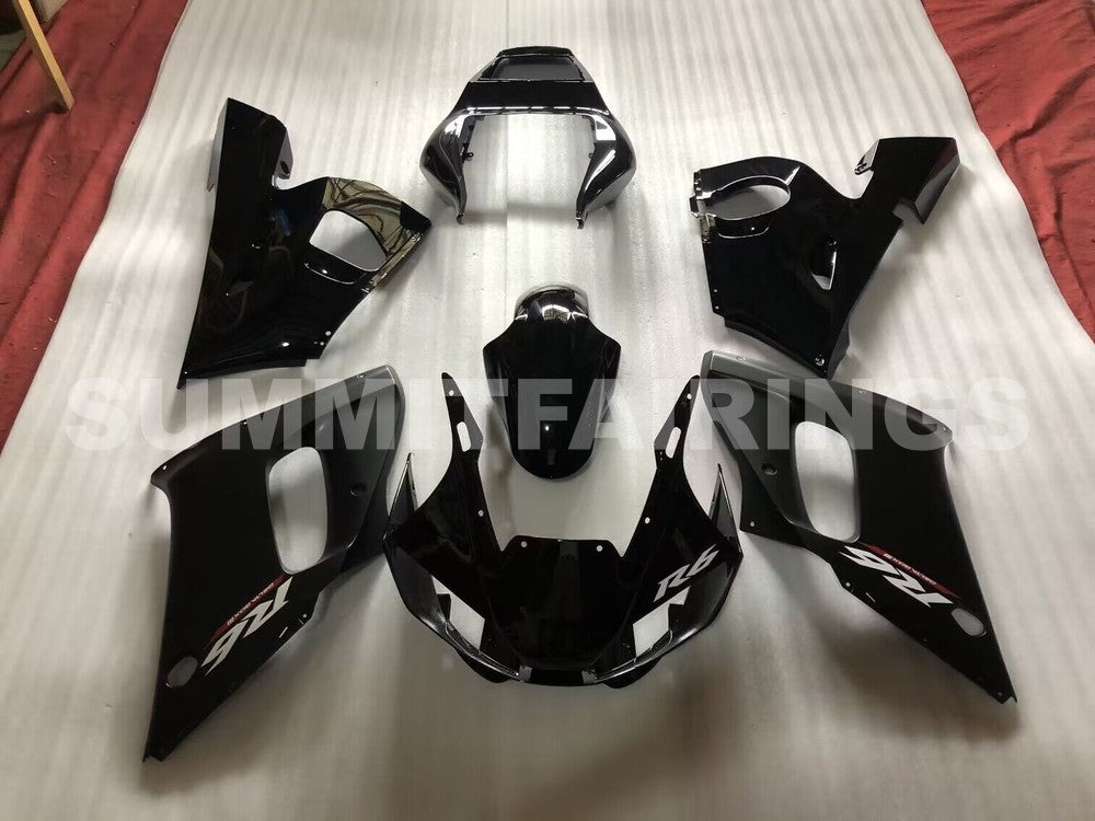 Fairings For Yamaha YZF-R6 Contrast Black R6 (1998-2002)