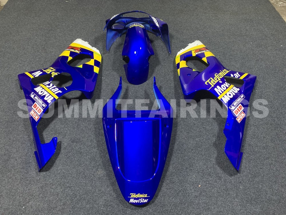 Fairings For Suzuki GSXR 1000 Blue Movistar (2000-2002)