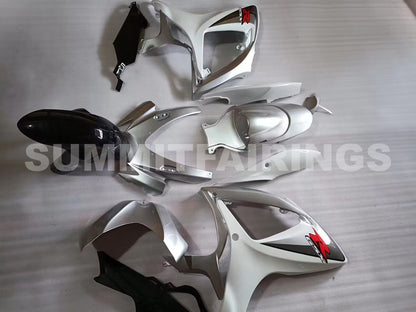 Fairings For Suzuki GSXR 600 750 (2006-2007) White Silver
