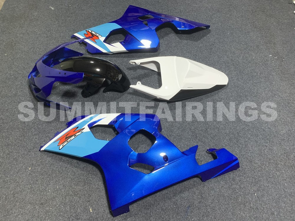 Fairings For Suzuki - GSXR600-750 K4 04-05 Blue White black