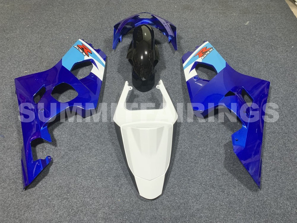 Fairings For Suzuki - GSXR600-750 K4 04-05 Blue White black