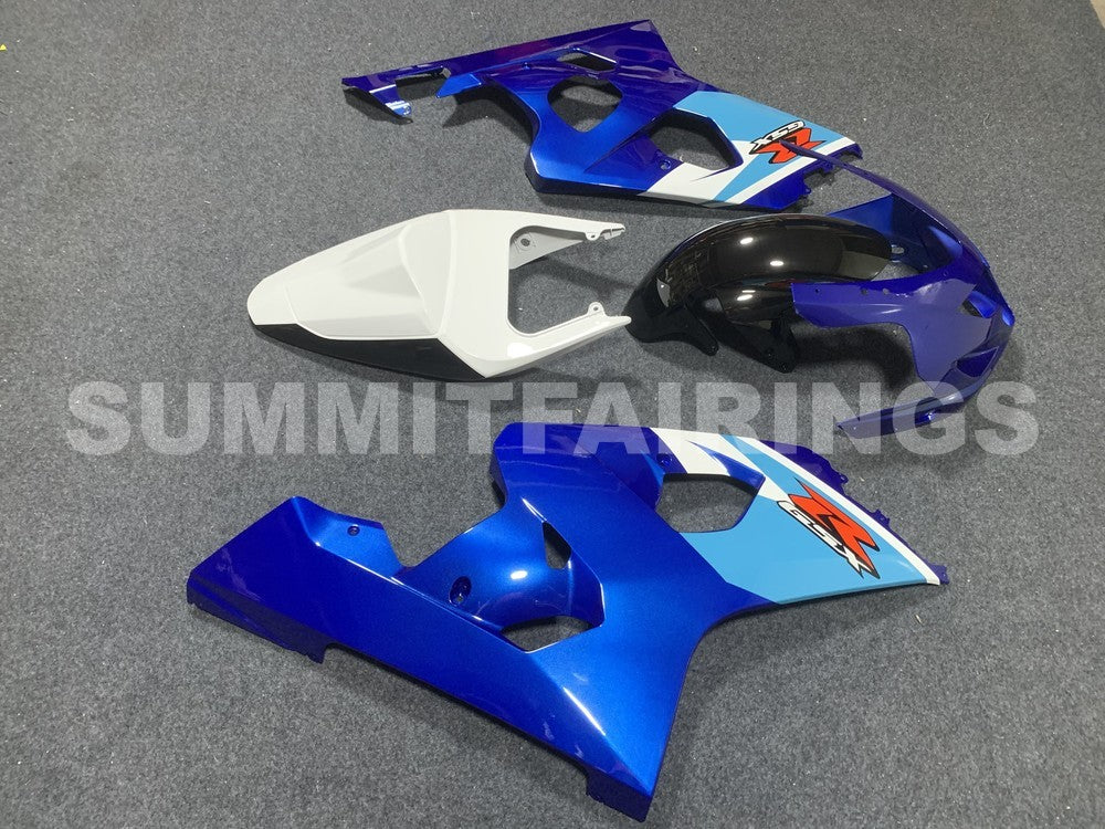 Fairings For Suzuki - GSXR600-750 K4 04-05 Blue White black