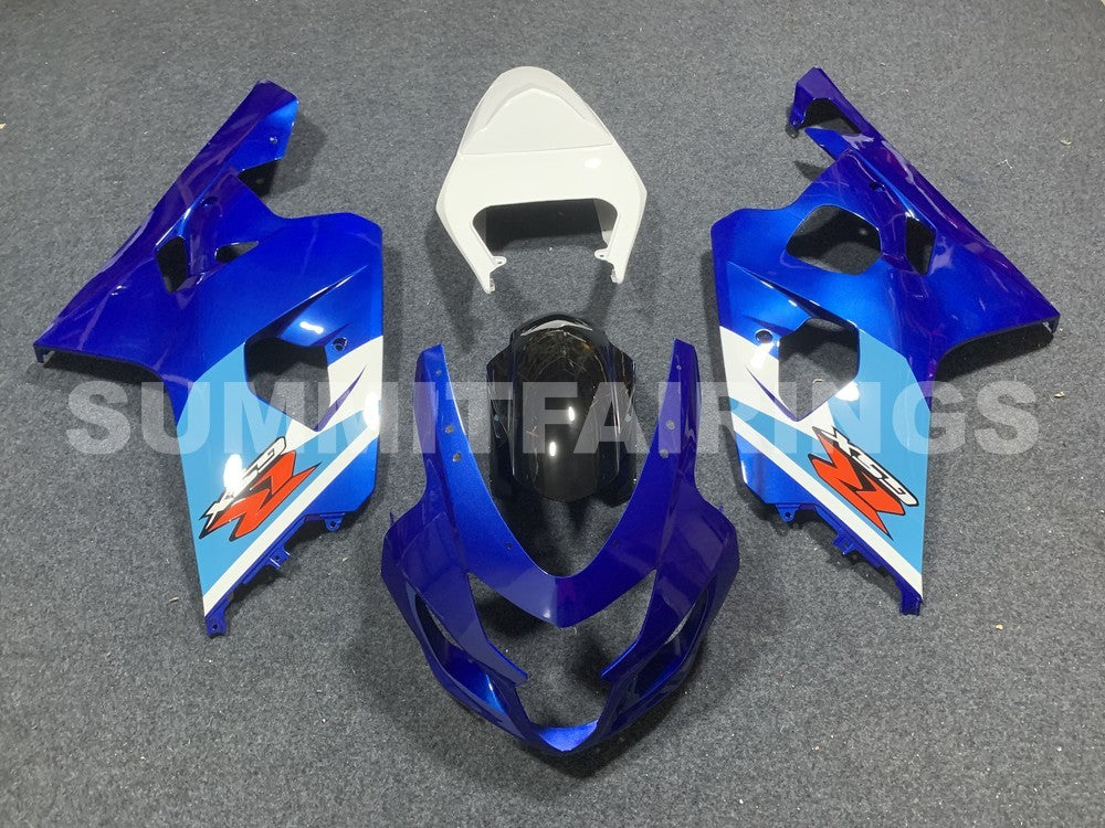 Fairings For Suzuki - GSXR600-750 K4 04-05 Blue White black