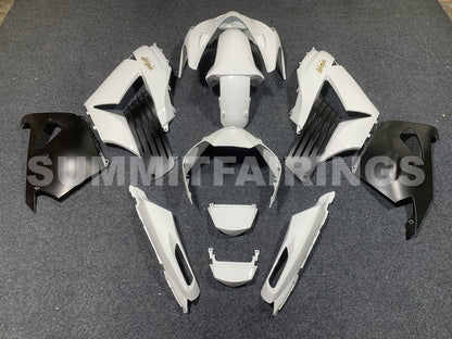 Fairings For Kawasaki ZX-14R, 2006-2011 - White & Matte Black