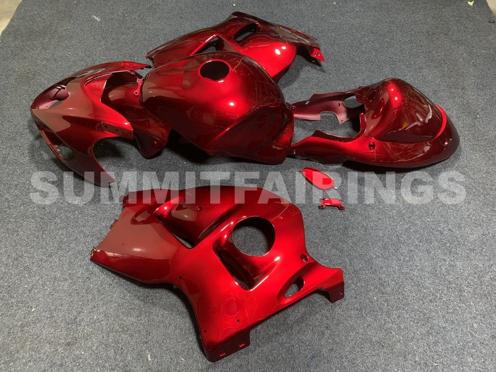 Fairings For Suzuki - GSXR1300 Hayabusa 1996-2007 Transparent red