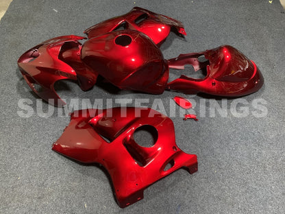 Fairings For Suzuki - GSXR1300 Hayabusa 1996-2007 Transparent red