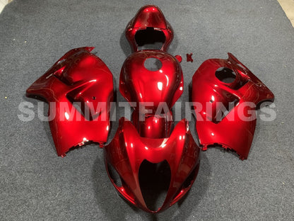 Fairings For Suzuki - GSXR1300 Hayabusa 1996-2007 Transparent red