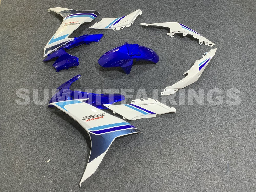 Fairings For Suzuki GSX250R 2011-2022 Blue White Matte Black