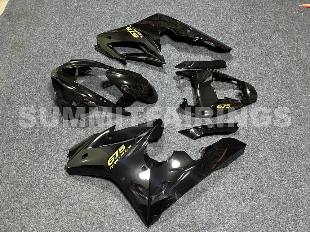 Fairings For Triumph Daytona 675 Black Daytona (2006-2008)