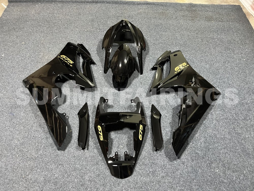 Fairings For Triumph Daytona 675 Black Daytona (2006-2008)