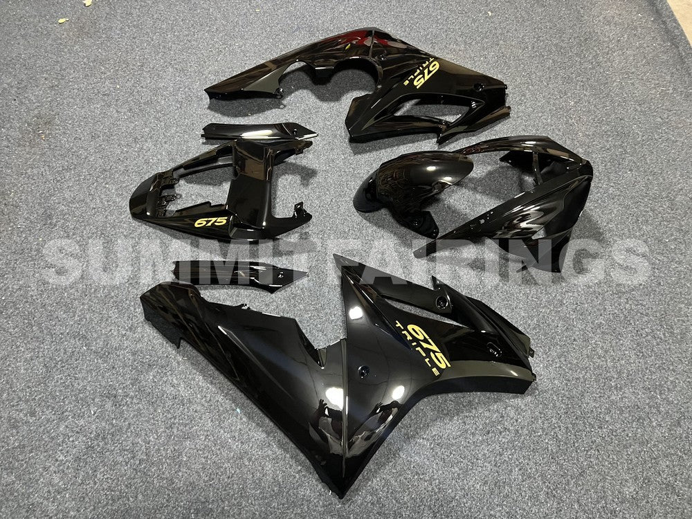 Fairings For Triumph Daytona 675 Black Daytona (2006-2008)
