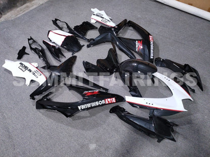Fairings For Suzuki GSXR 600 750 Black White GSXR (2008-2009-2010)