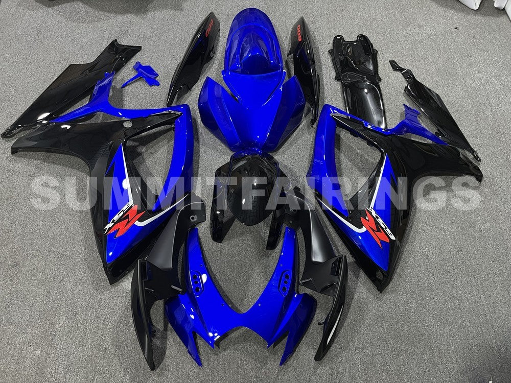 Fairings For Suzuki GSXR 600 750 (2006-2007) Blue Black