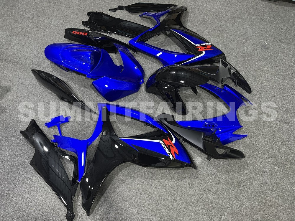 Fairings For Suzuki GSXR 600 750 (2006-2007) Blue Black