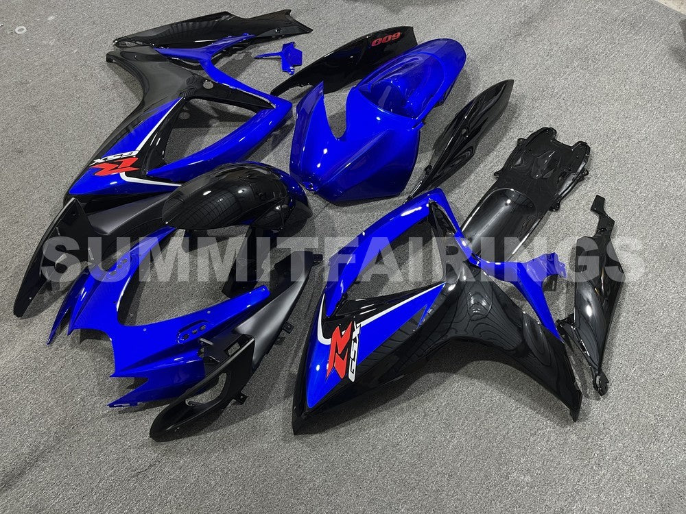 Fairings For Suzuki GSXR 600 750 (2006-2007) Blue Black