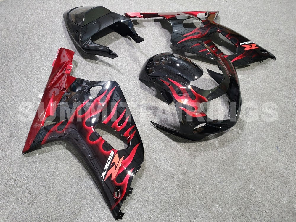 Fairings For Suzuki GSXR 1000 K1(2000-2002) Red Flame