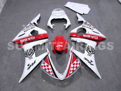 Fairings For Yamaha R6, 2005 - Red White