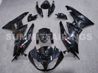 2009-2012 Fairings For Kawasaki ZX6R ZX636 All Black Ninja