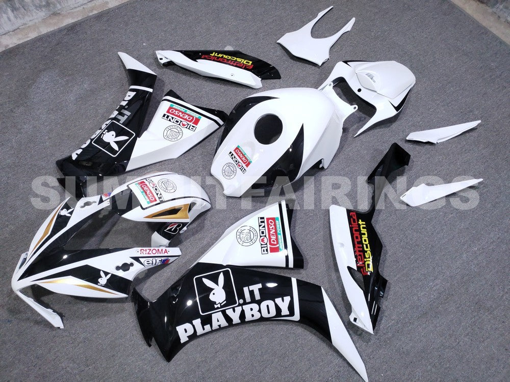 Fairings For Honda CBR1000RR Playboy White Black (2012-2013-2014-2015-2016)