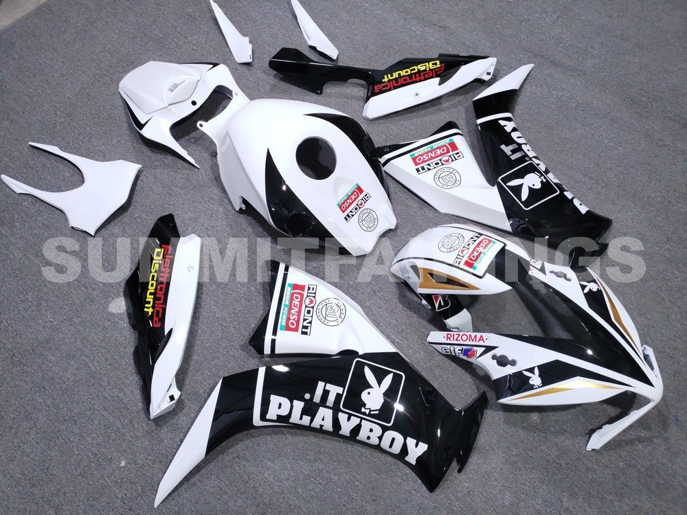 Fairings For Honda CBR1000RR Playboy White Black (2012-2013-2014-2015-2016)