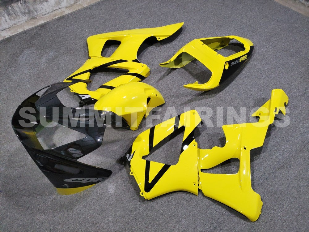 Fairings For Honda - CBR900RR 929 2000-2001 Yellow & Black