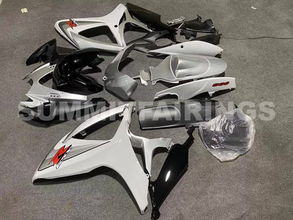 Fairings For Suzuki - GSXR600-750 K6 06-07 White Silver