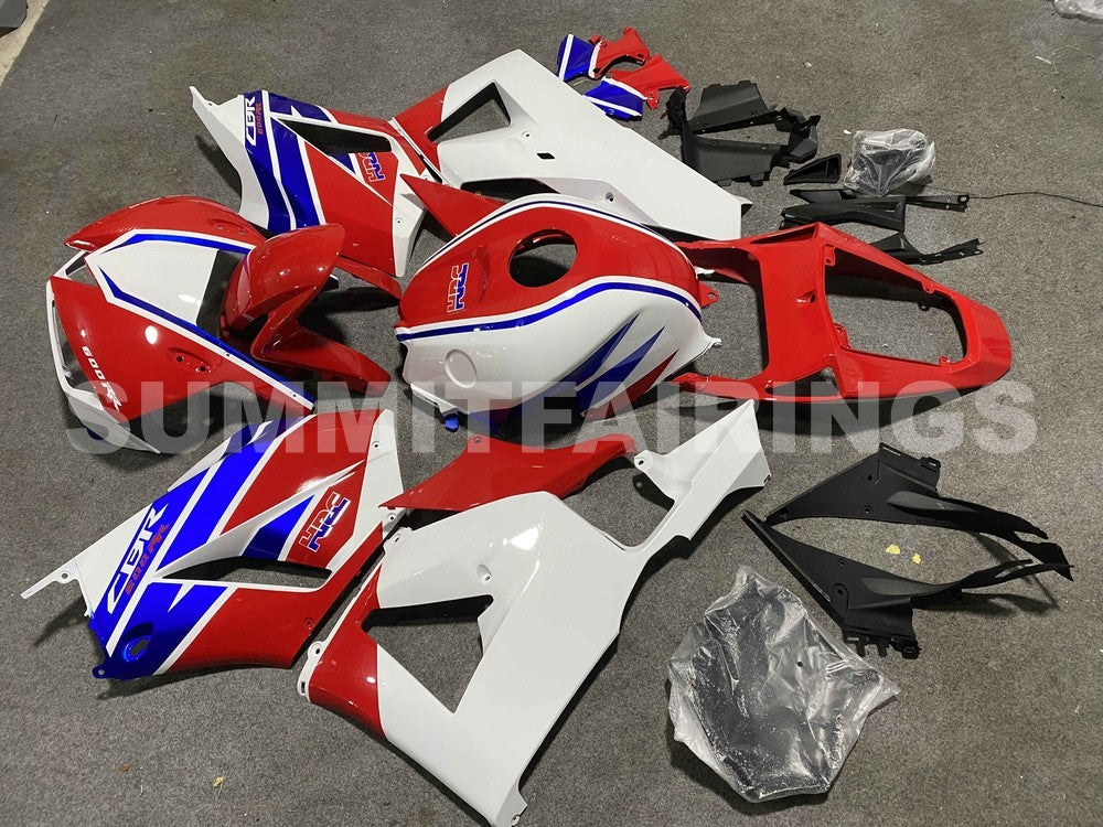 Fairings For Honda CBR 600 RR, 2013-2020 - Red, White & Blue