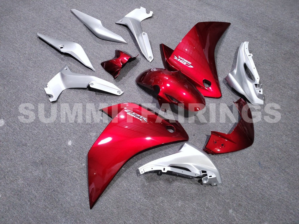 Fairings For Honda CBR250R Red Silver CBR (2011-2013)
