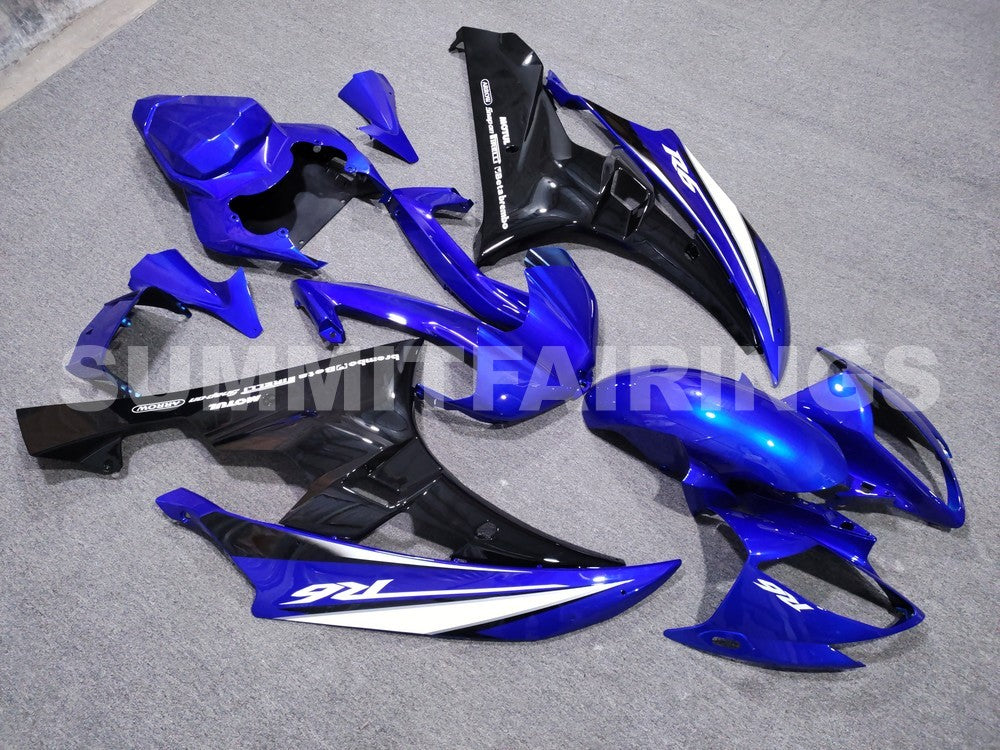 Fairings For Yamaha - YZF-600 R6 06-07 Blue Black