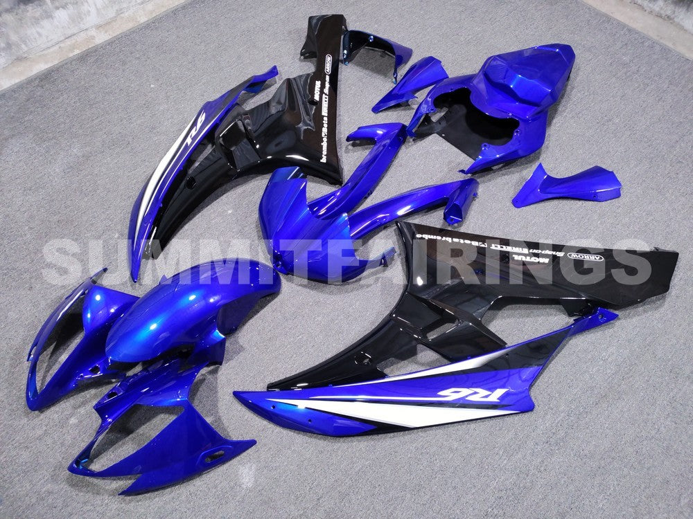 Fairings For Yamaha - YZF-600 R6 06-07 Blue Black