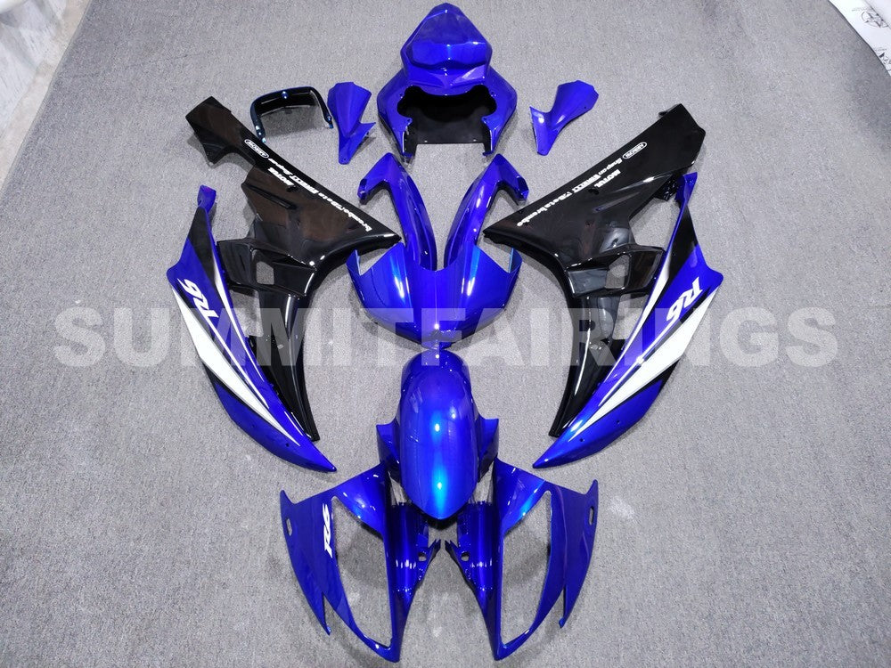 Fairings For Yamaha - YZF-600 R6 06-07 Blue Black