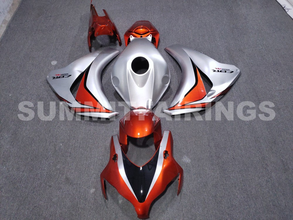 Fairings For Honda CBR 1000 RR Orange Metallic & Silvery CBR (2008-2011)