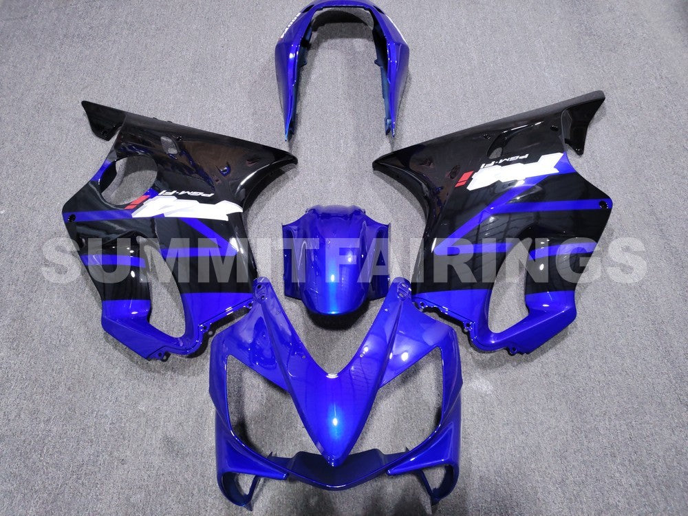 Fairings For Honda - CBR600F4i 04-07 Blue Black