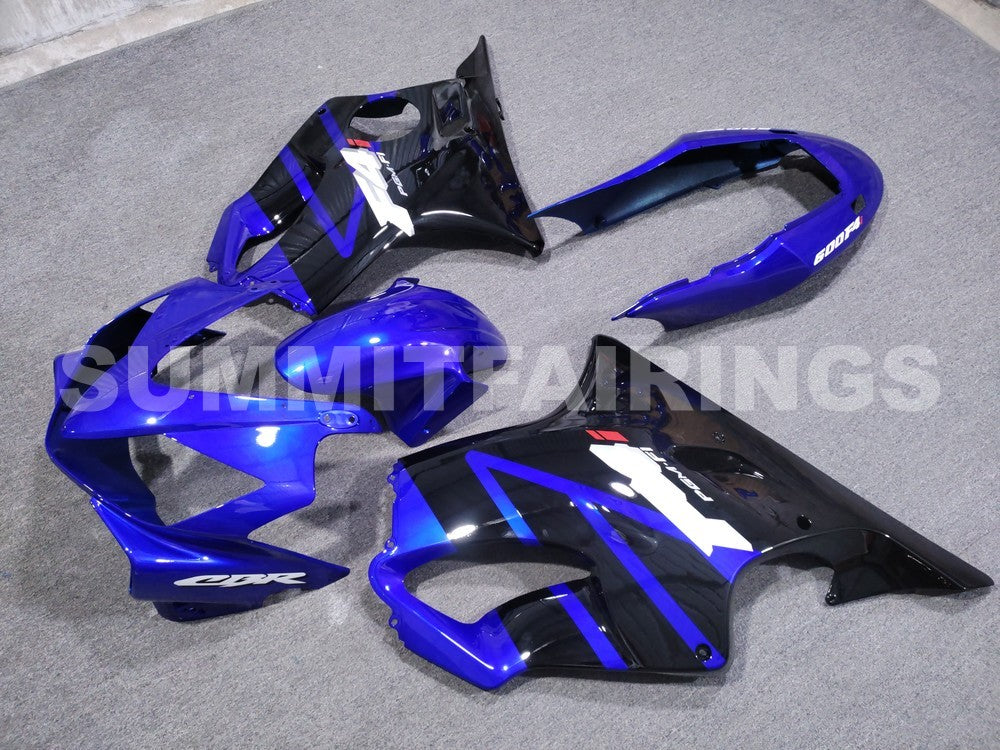 Fairings For Honda - CBR600F4i 04-07 Blue Black