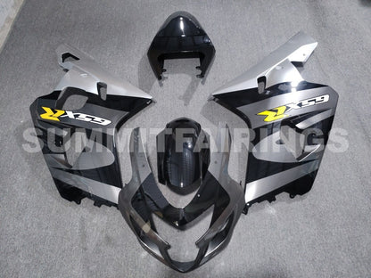 Fairings For Suzuki GSXR 600 750 Black & Silver GSXR (2004-2005)