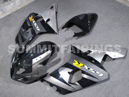 Fairings For Suzuki GSXR 600 750 Black & Silver GSXR (2004-2005)