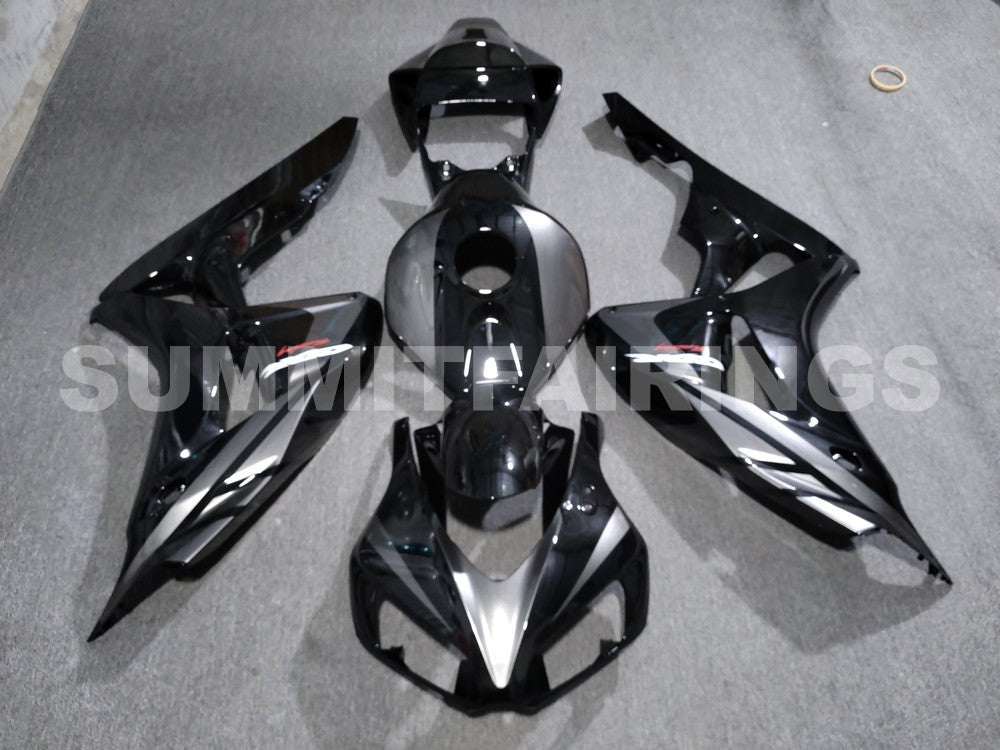Fairings For Honda - CBR1000RR 06-07 Black Silver