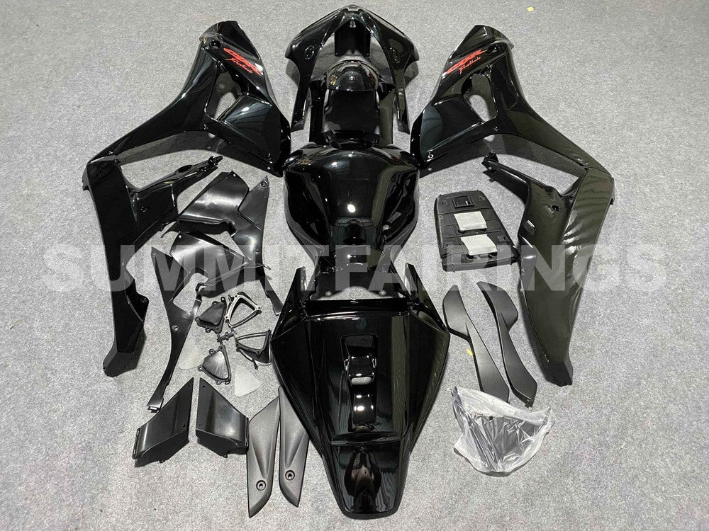 Fairings For Honda - CBR1000RR 06-07 Black & Red Decals