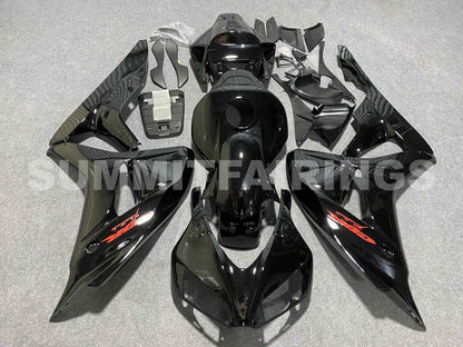 Fairings For Honda - CBR1000RR 06-07 Black & Red Decals