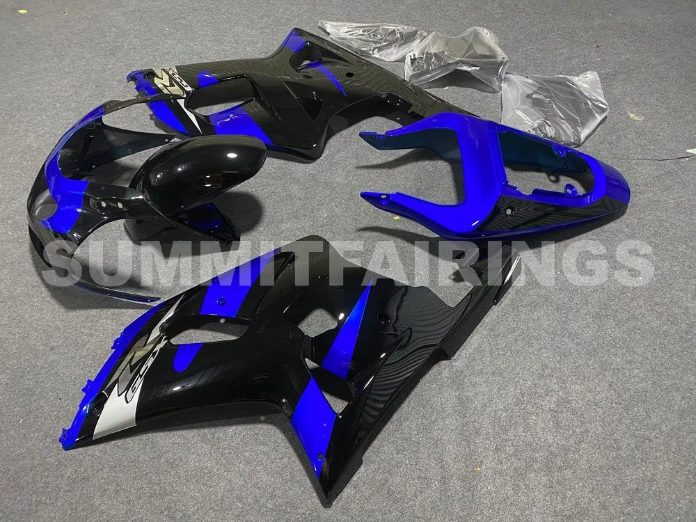 Fairings For Suzuki - GSXR600-750 K1 2001-2003 Blue Black