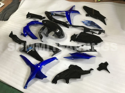Fairings For Suzuki GSXR 600 750 Blue Black GSXR (2008-2009-2010)