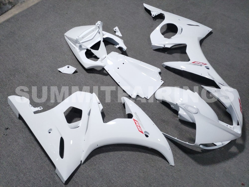 Fairings For Yamaha YZF-R6 White R6 (2003-2004)