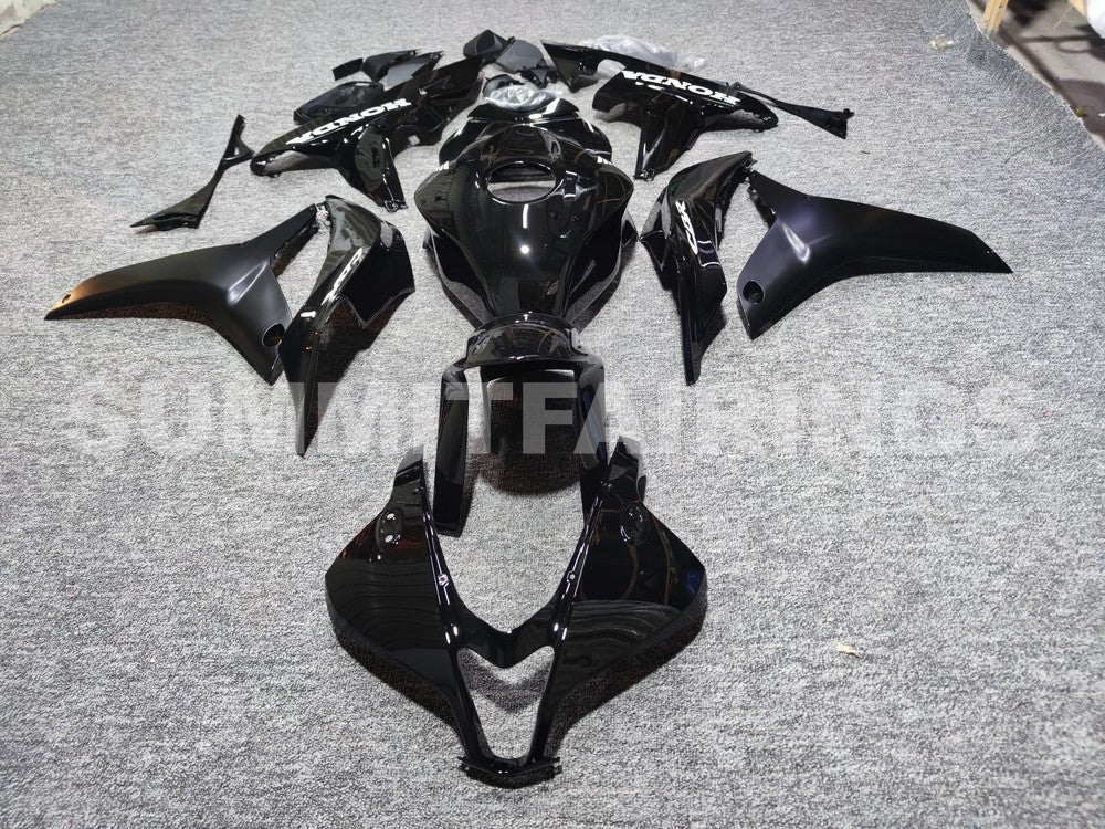 Fairings For Honda CBR 600 RR Black & Silver Honda (2007-2008)
