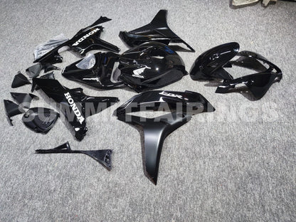 Fairings For Honda CBR 600 RR Black & Silver Honda (2007-2008)